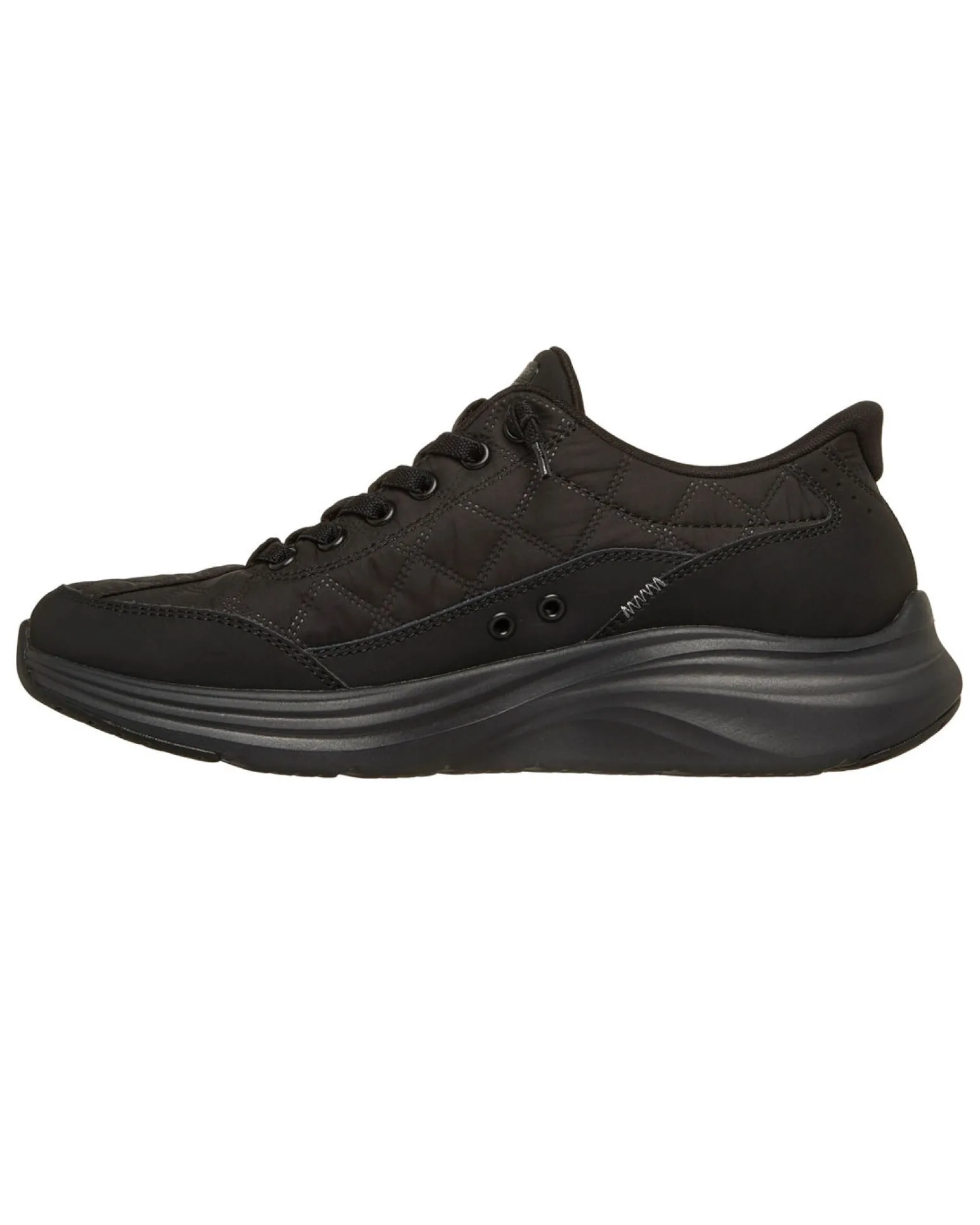 SKECHERS - CONTOUR FOAM - Sneakers nera con tomaia in tessuto trapuntato ad aria