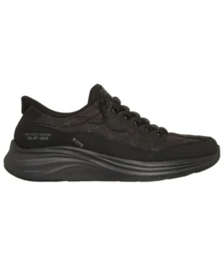 SKECHERS - CONTOUR FOAM - Sneakers nera con tomaia in tessuto trapuntato ad aria