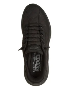 SKECHERS - CONTOUR FOAM - Sneakers nera con tomaia in tessuto trapuntato ad aria