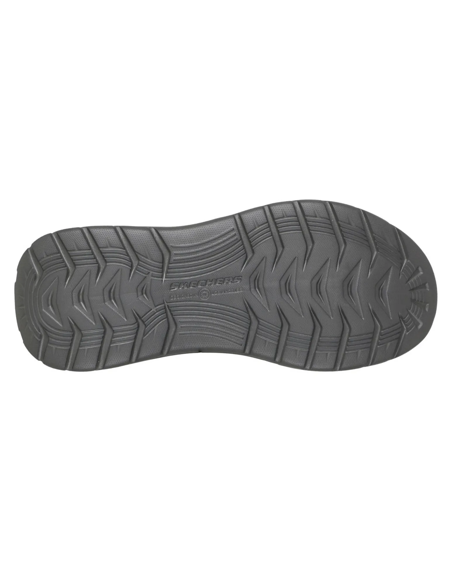 SKECHERS - DECKLAN - GULLIVER - Scarpa taupe da uomo con tomaia in tela e doppio pannello elasticizzato