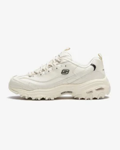 SKECHERS D'LITES -FRESH START - Sneakers beige da donna