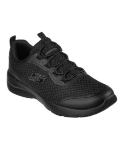 SKECHERS - DYNAMIGHT 2.0 - SOCIAL ORBIT - Sneakers nera con tomaia in mesh e materiale tecnico