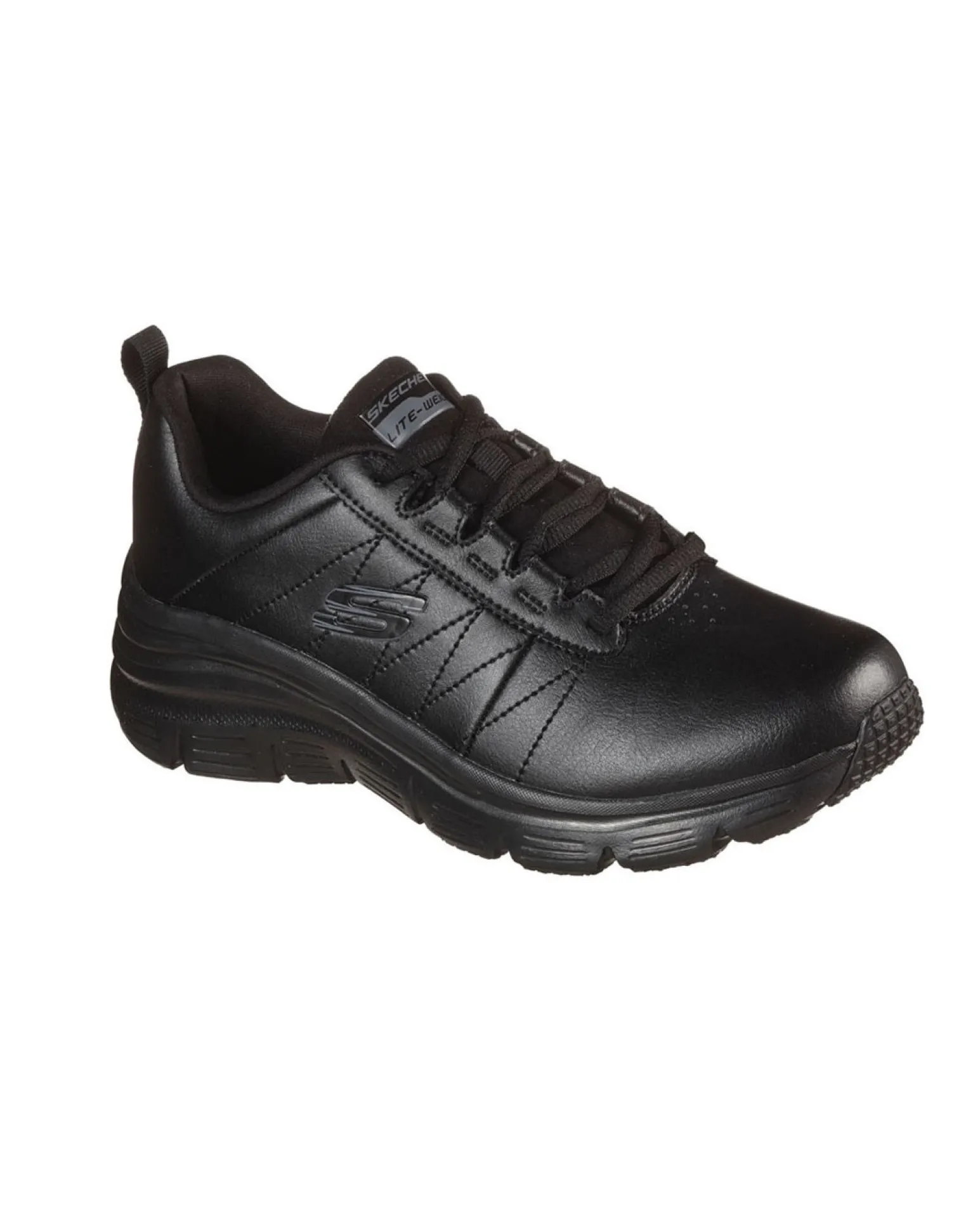 SKECHERS - FASHION FIT - EFFORTLESS - Sneakers nera con comodo plantare in memory foam