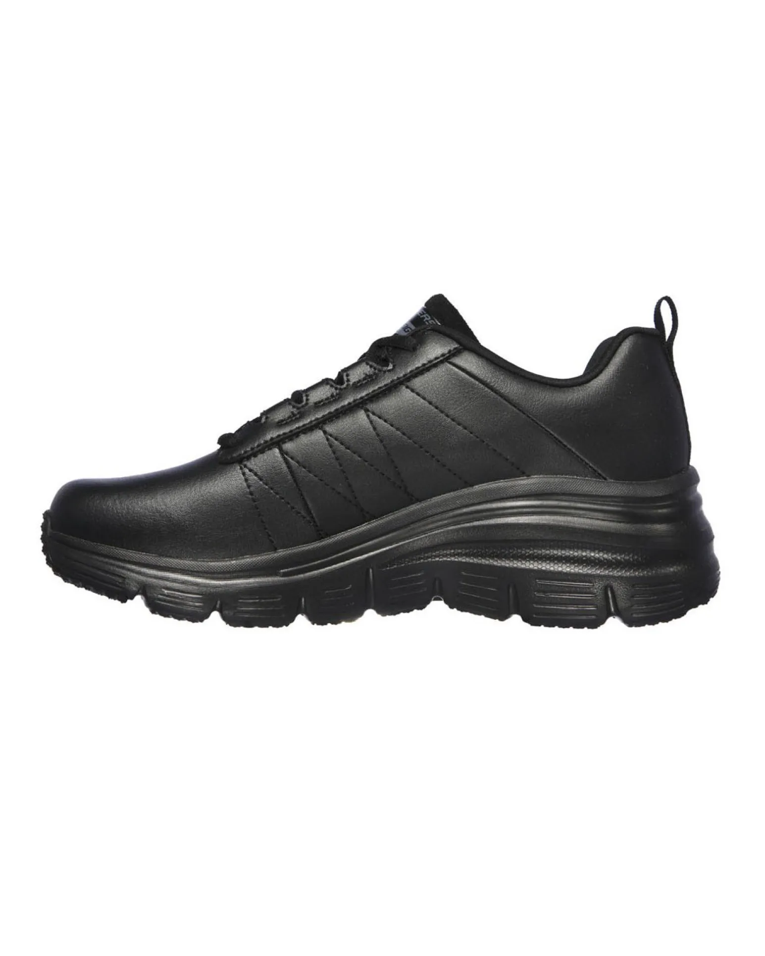 SKECHERS - FASHION FIT - EFFORTLESS - Sneakers nera con comodo plantare in memory foam