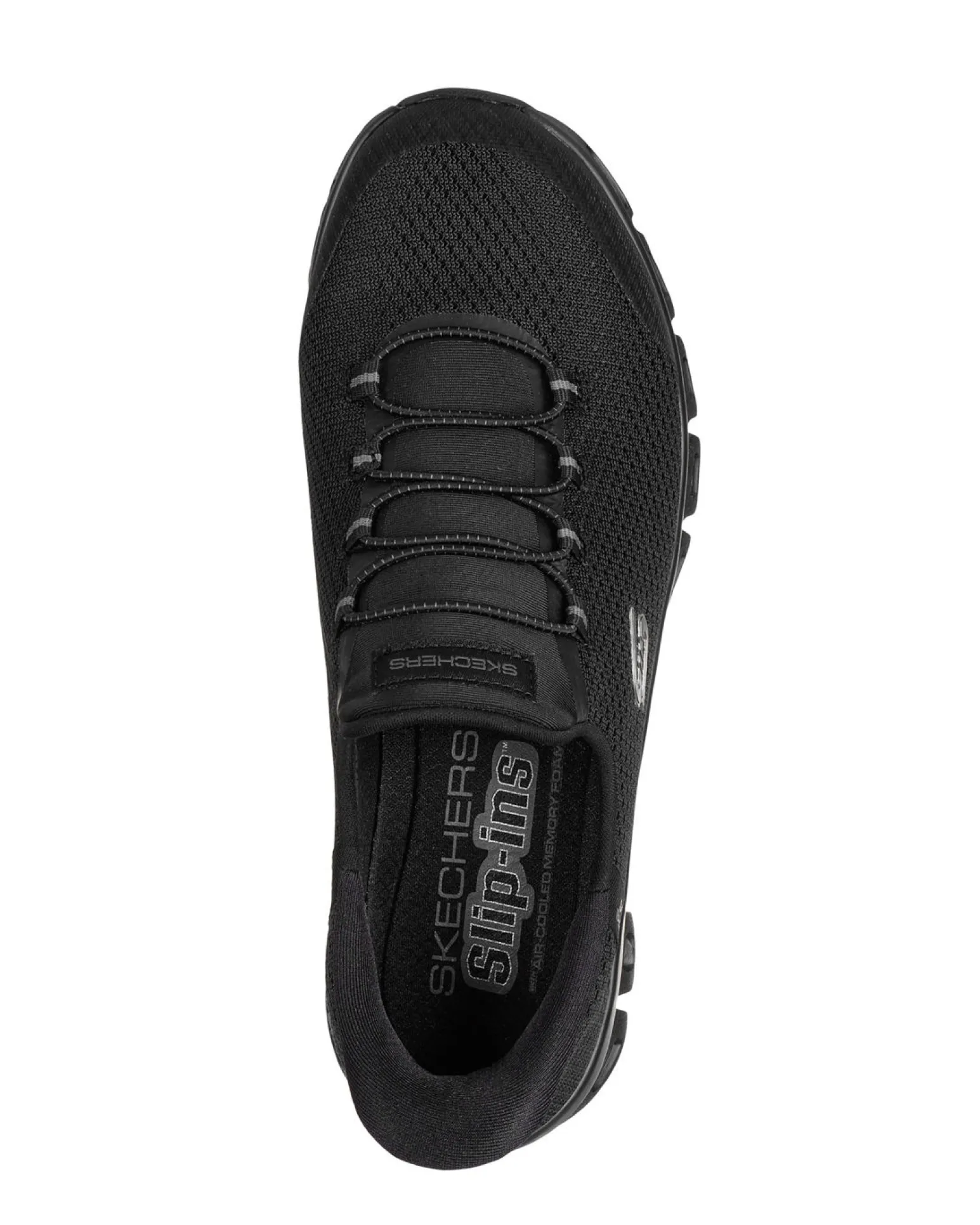SKECHERS - GLIDE - STEP - PURSUIT - Sneakers nera con tomaia in mesh