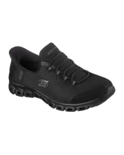 SKECHERS - GLIDE - STEP - PURSUIT - Sneakers nera con tomaia in mesh