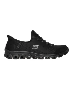 SKECHERS - GLIDE - STEP - PURSUIT - Sneakers nera con tomaia in mesh