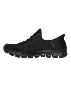 SKECHERS - GLIDE - STEP - PURSUIT - Sneakers nera con tomaia in mesh