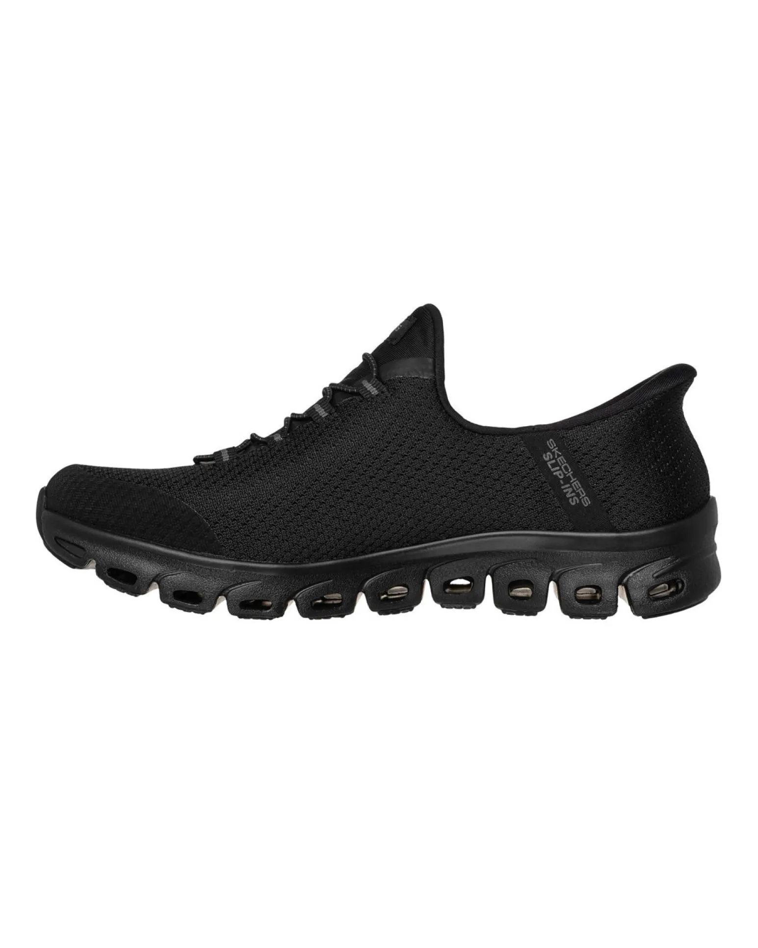 SKECHERS - GLIDE - STEP - PURSUIT - Sneakers nera con tomaia in mesh