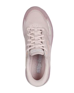 SKECHERS - GLIDE - STEP SOLE - PARADISE VALLEY - Sneakers rosa con tomaia in mesh