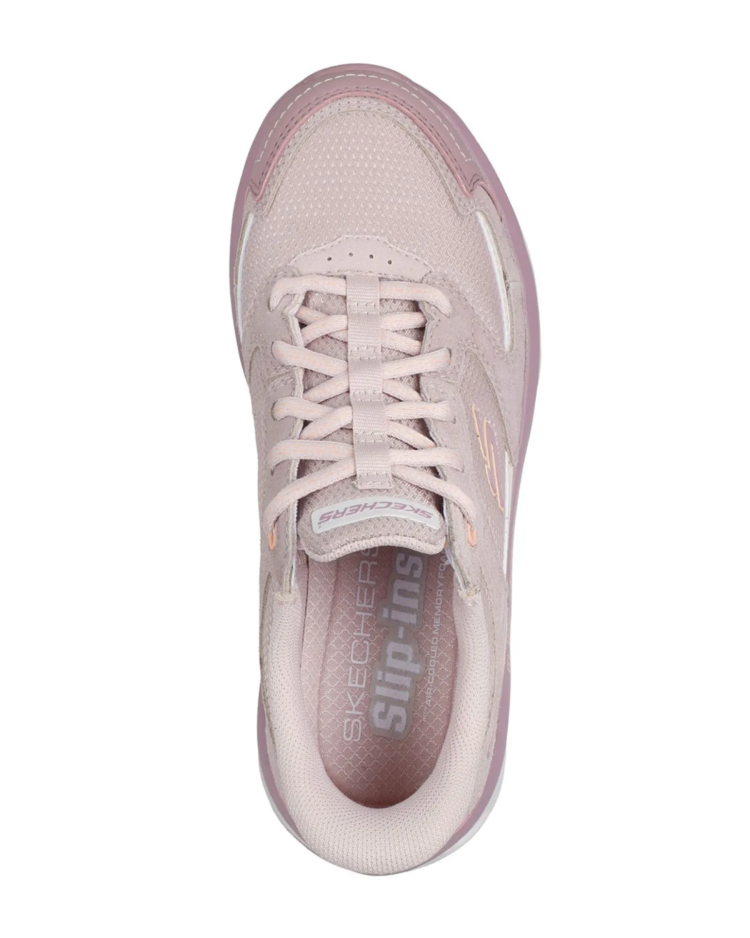 SKECHERS - GLIDE - STEP SOLE - PARADISE VALLEY - Sneakers rosa con tomaia in mesh