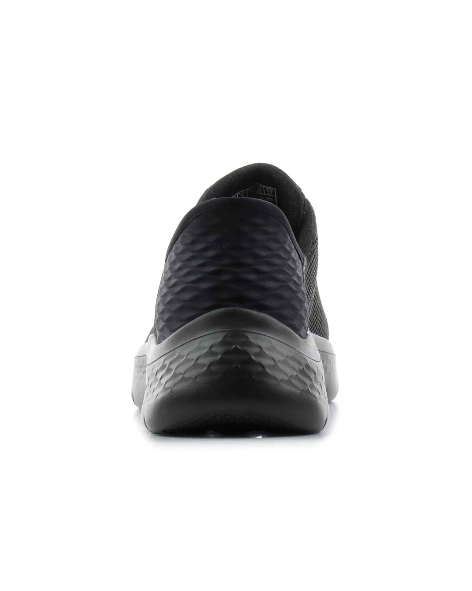 SKECHERS - GO WALK FLEX - GRAND ENTRY - Sneakers nera con tomaia in mesh