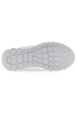 SKECHERS GRACEFUL - GET CONNECTED - Sneakers bianca con motivo a zigzag e soletta ammortizzata memory foam