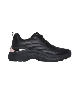 SKECHERS - HAZEL - STEP N FLOW - Sneakers nera da donna