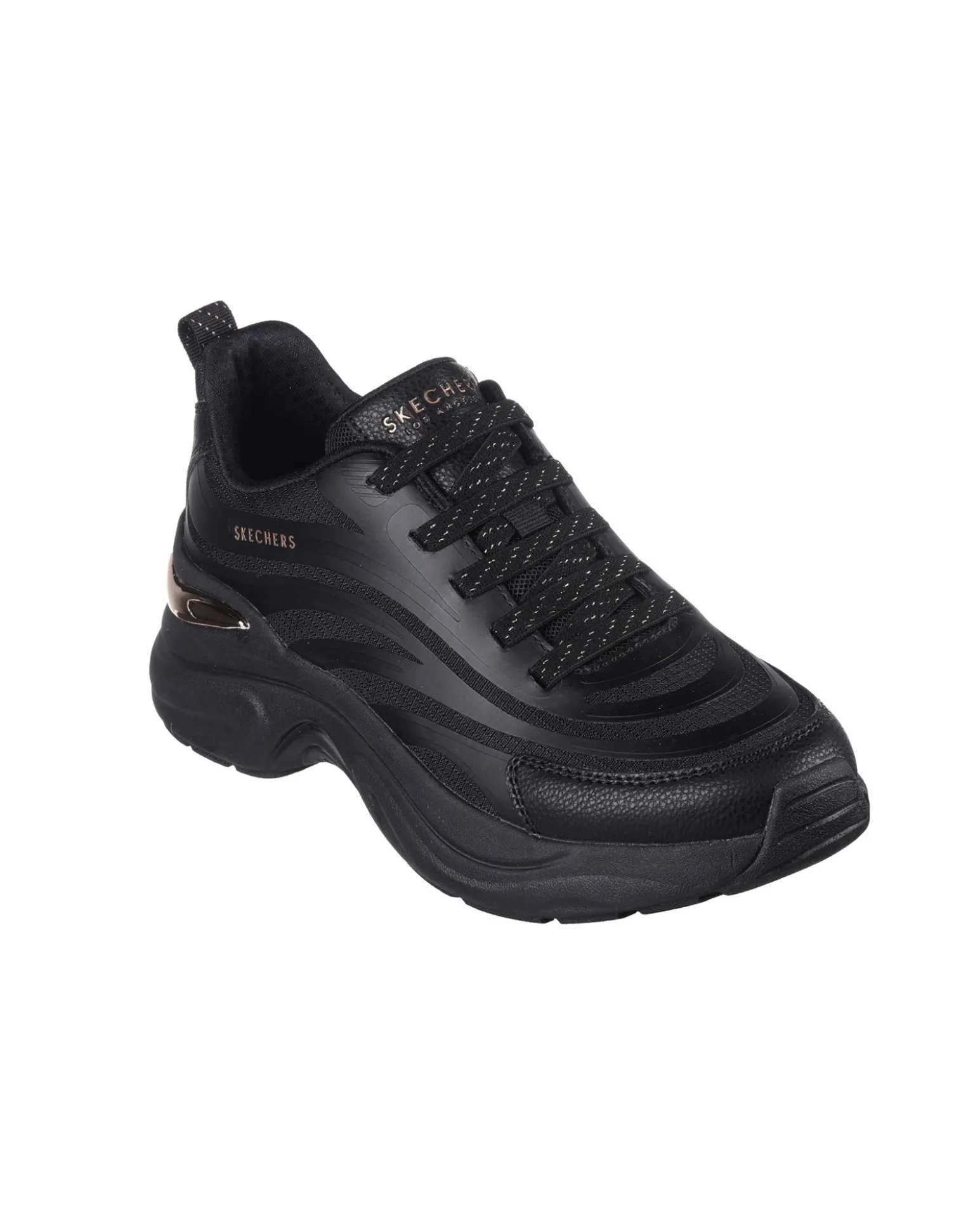 SKECHERS - HAZEL - STEP N FLOW - Sneakers nera da donna
