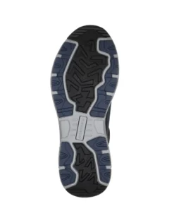 SKECHERS OAK CANYON - Sneakers navylime da uomo in vera pelle