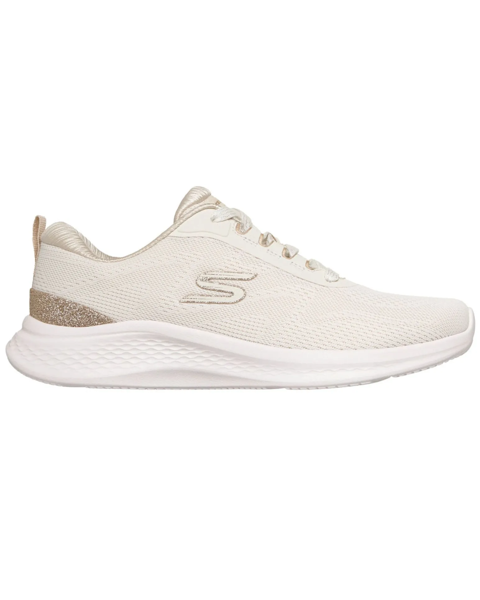 SKECHERS - SKECH-LITE PRO 2.0 - BRILLIANT SHIMMER - Sneakers beige con tomaia in mesh