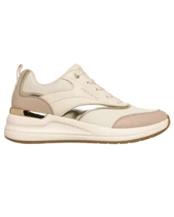SKECHERS - SNEAKERS BILLION 2  MONROE  NERE CON DETTAGLI  ORO DA DONNA, 177342