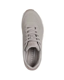 SKECHERS - SNEAKERS UNO GOLDEN AIR TAUPE CON DETTAGLI ROSE GOLD DA DONNA, 177094