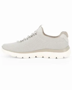 SKECHERS - SUMMITS - CORLEN - Sneakers taupe da uomo con plantare ammortizzato memory foam