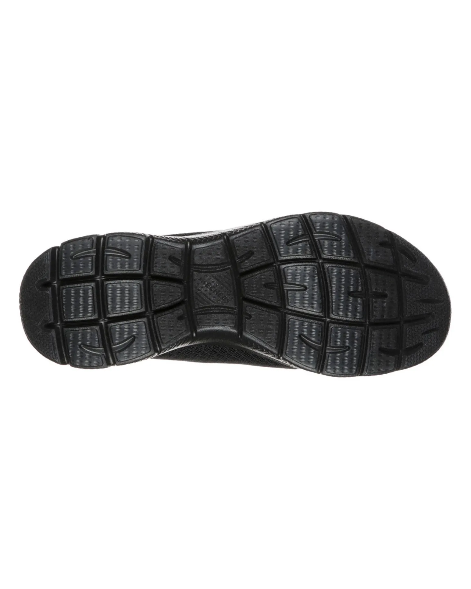 SKECHERS - SUMMITS - Sneakers nera con tomaia in morbido mesh piatto e allacciatura frontale con elstici