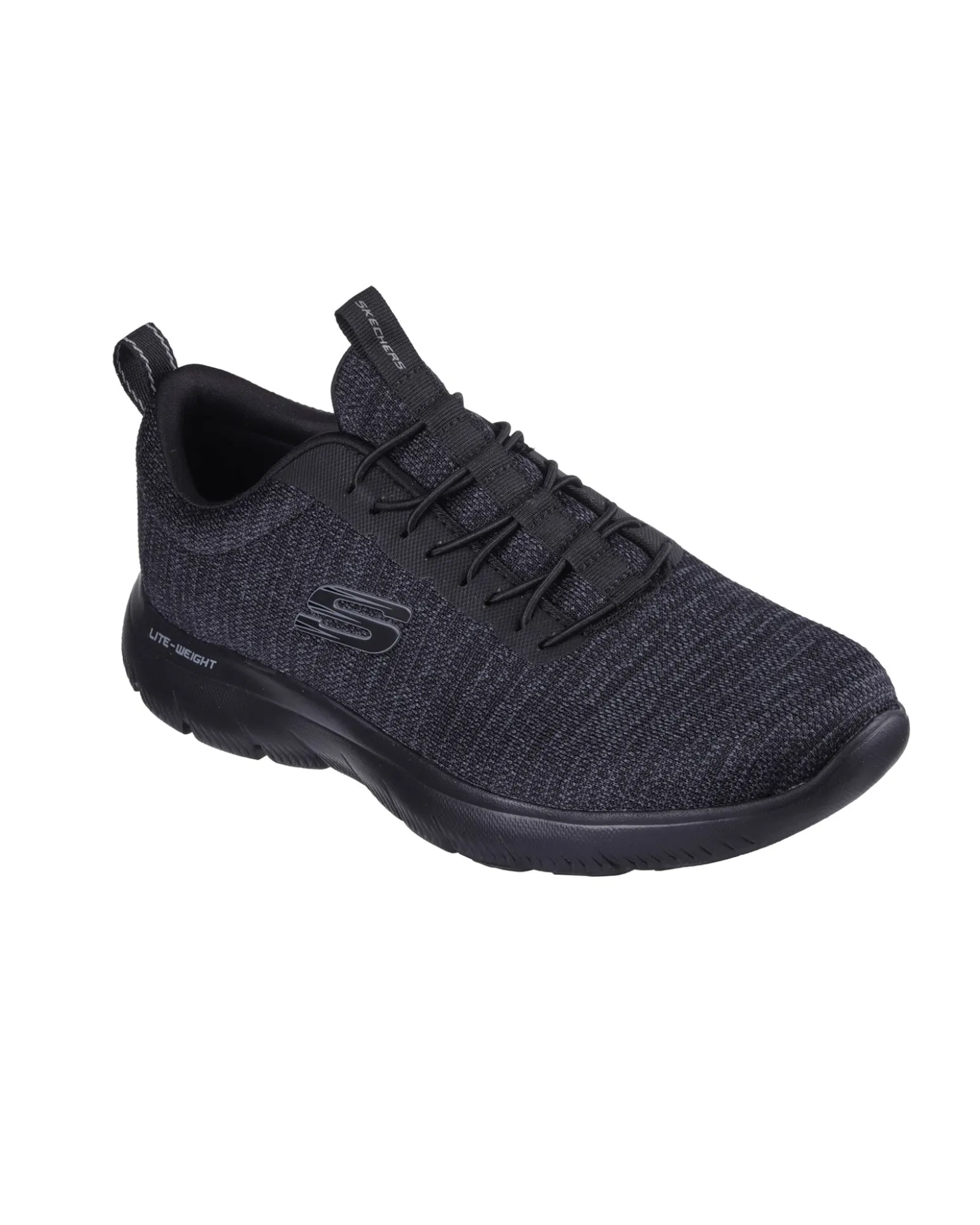SKECHERS SUMMITS- SORENZ- Scarpa nera con soletta in memory foam