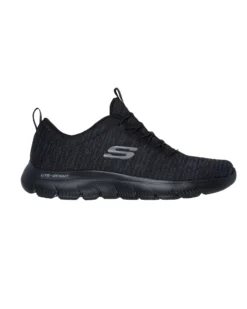 SKECHERS SUMMITS- SORENZ- Scarpa nera con soletta in memory foam