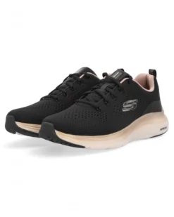 SKECHERS - VAPOR FOAM MIDNIGHT GLIMMER - Sneakers nera da donna con dettagli oro