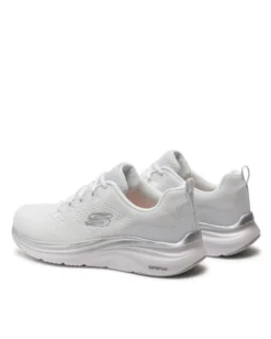 SKECHERS - VAPOR FOAM MIDNIGHT GLIMMER - Sneakers bianca da donna con dettagli argento