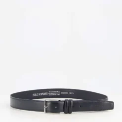 SOLO SOPRANI - Cinta con interno in VERA PELLE e fibbia nickel free