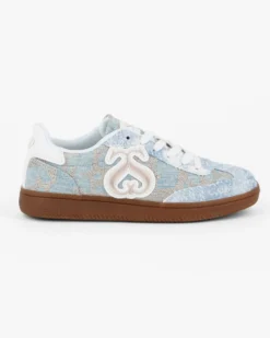 SOLO SOPRANI COUTURE - Sneakers jeans con stelle