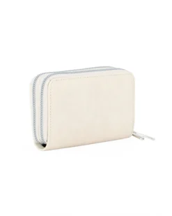 SOLO SOPRANI - Portafoglio beige con doppia cerniera