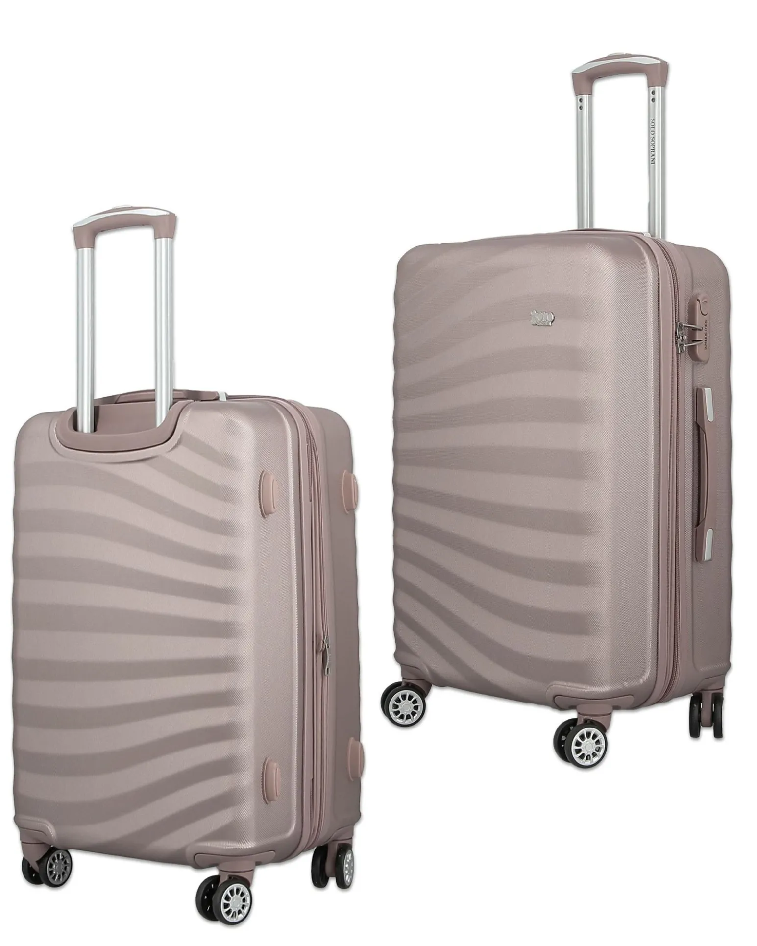 SOLO SOPRANI - TROLLEY ABS CON 4 RUOTE DOPPIE