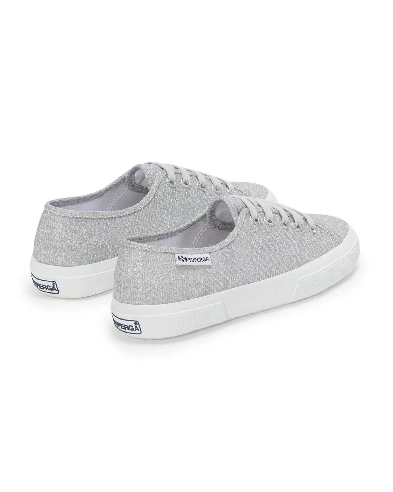 SUPERGA SCARPA 3750 JERSEY LAME LEGGERA GRIGIA - S4135ZW-031