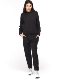 SWEAT C/CAPP.BUCANEVE BLACK