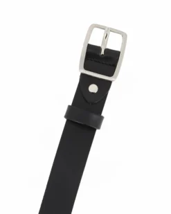 TATOO - Cinta nera in VERA PELLE da uomo - MADE IN ITALY