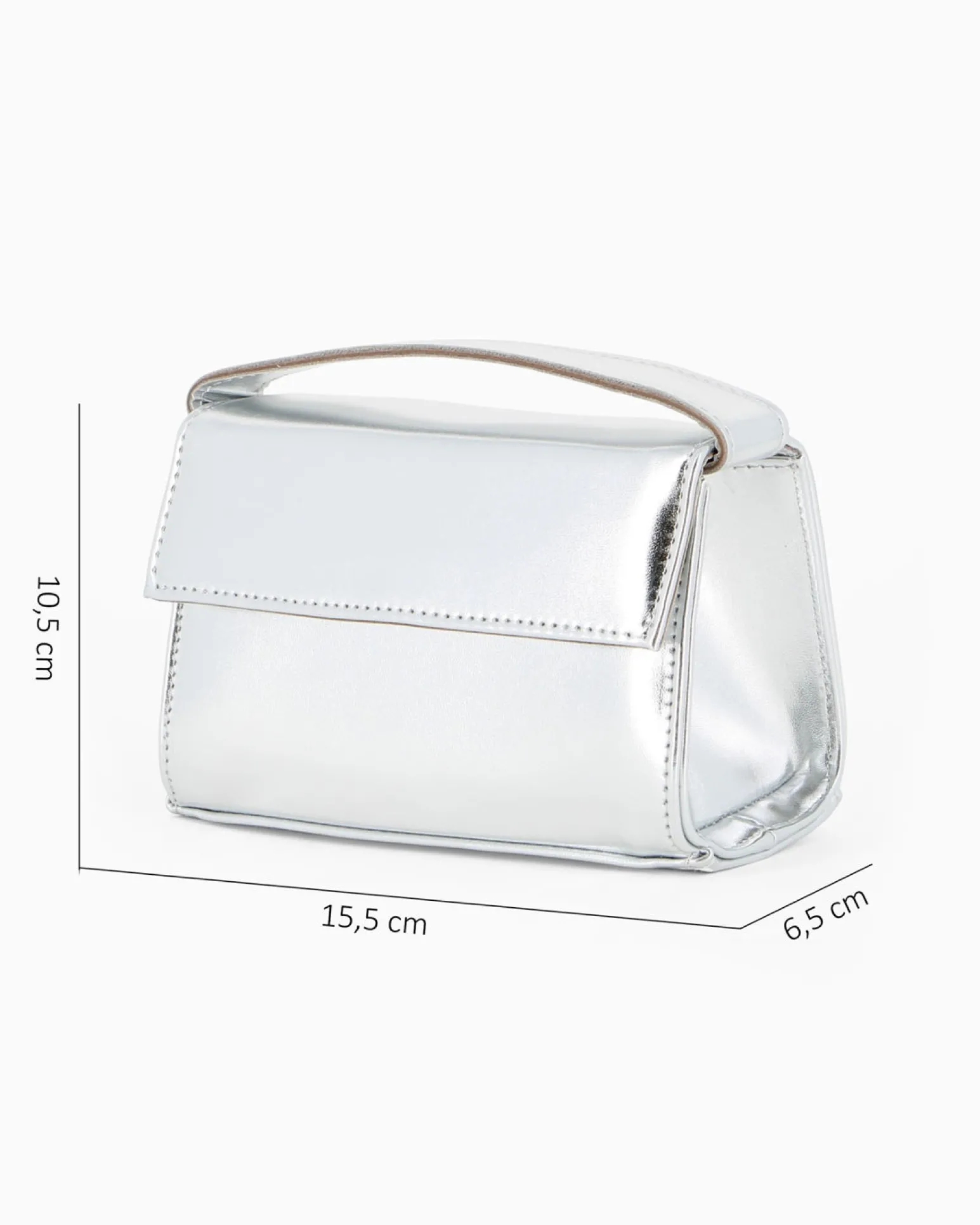 TATOO - MINIBAG ARGENTO UN MANICO - 2034