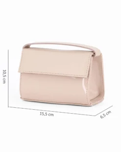 TATOO - MINIBAG NUDE VERNICE UN MANICO - 2034
