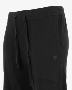 TATOO - PANTALONE PALAZZO IN MAGLIA VIOLA DA DONNA