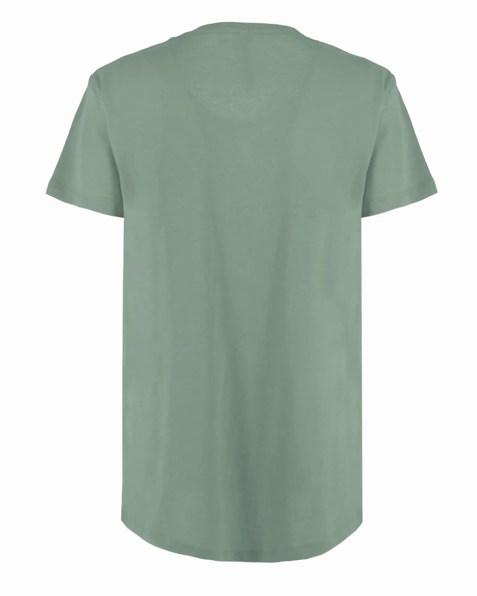 TATOO - Tshirt manica corta con stampa e scritta beige in cotone