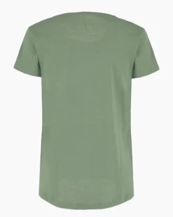 TATOO - Tshirt manica corta con taschino rosso in cotone