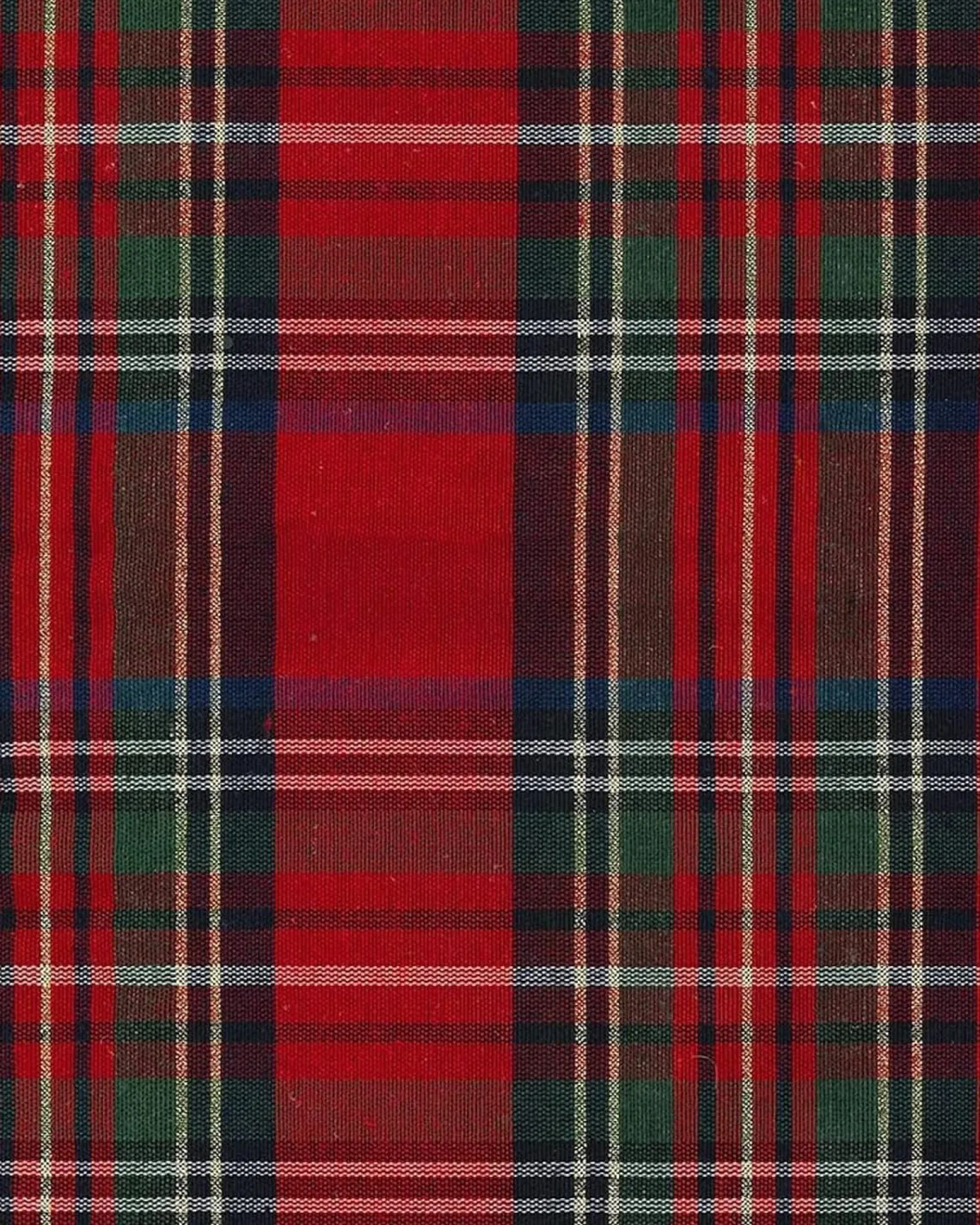 TOVAGLIA TARTAN NATALE 140X240