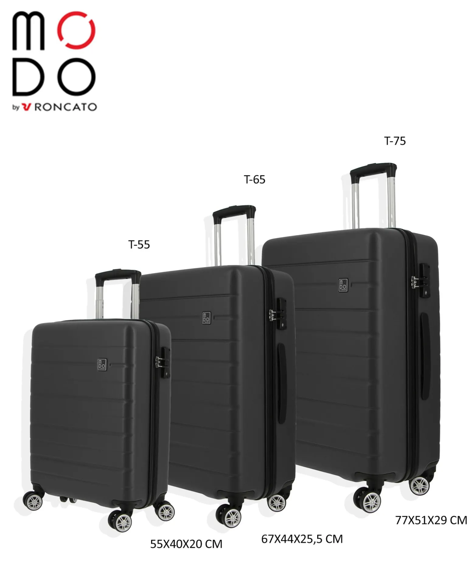 TROLLEY ABS 4RUOTE LINEA MINIMAL