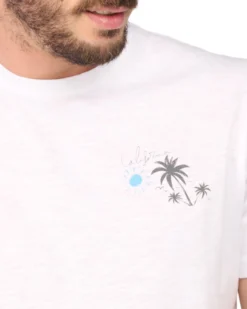 TSHIRT MANICA CORTA FIAMMATA PALMA