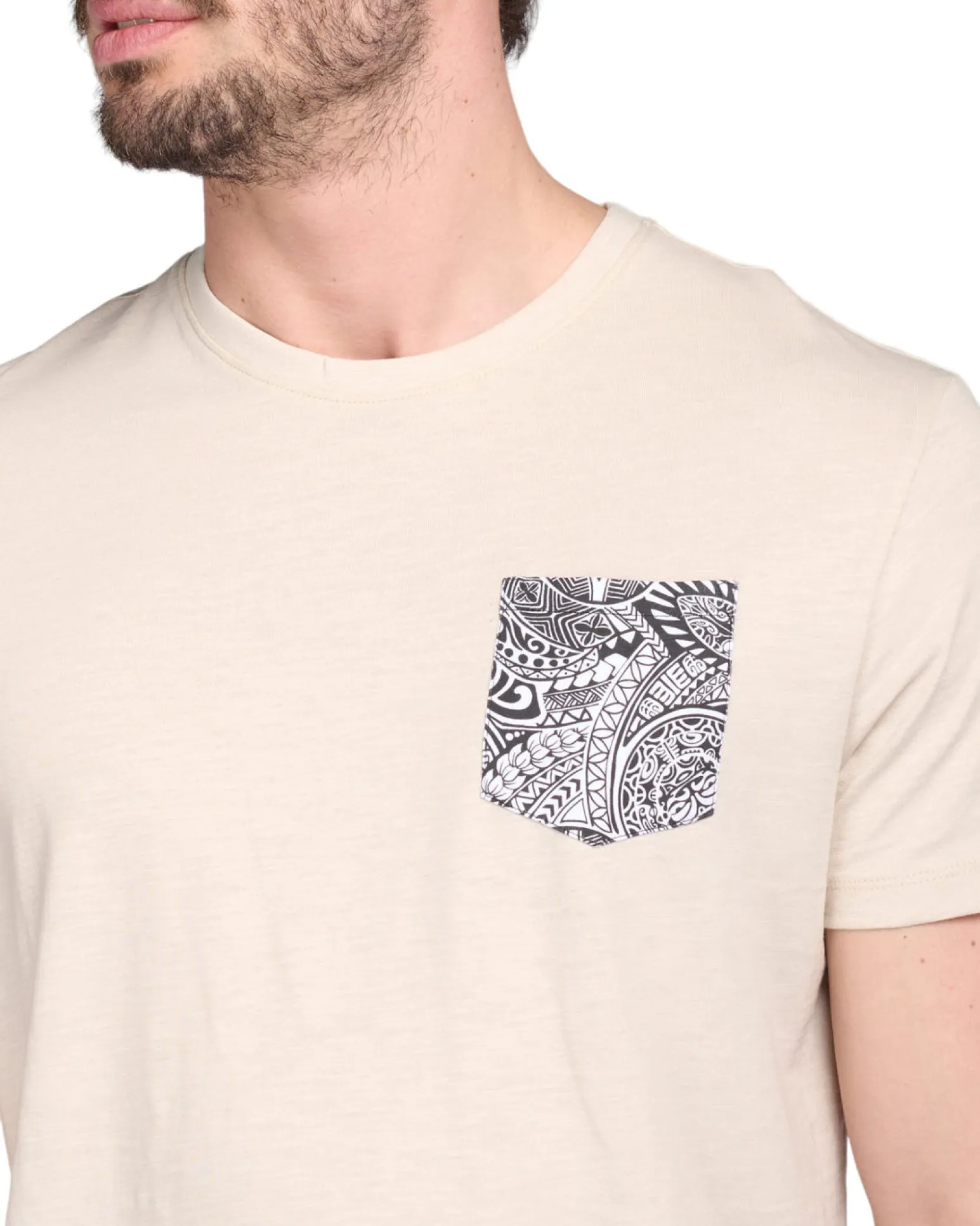 TSHIRT MANICA CORTA FIAMMATA C/TASCHINO