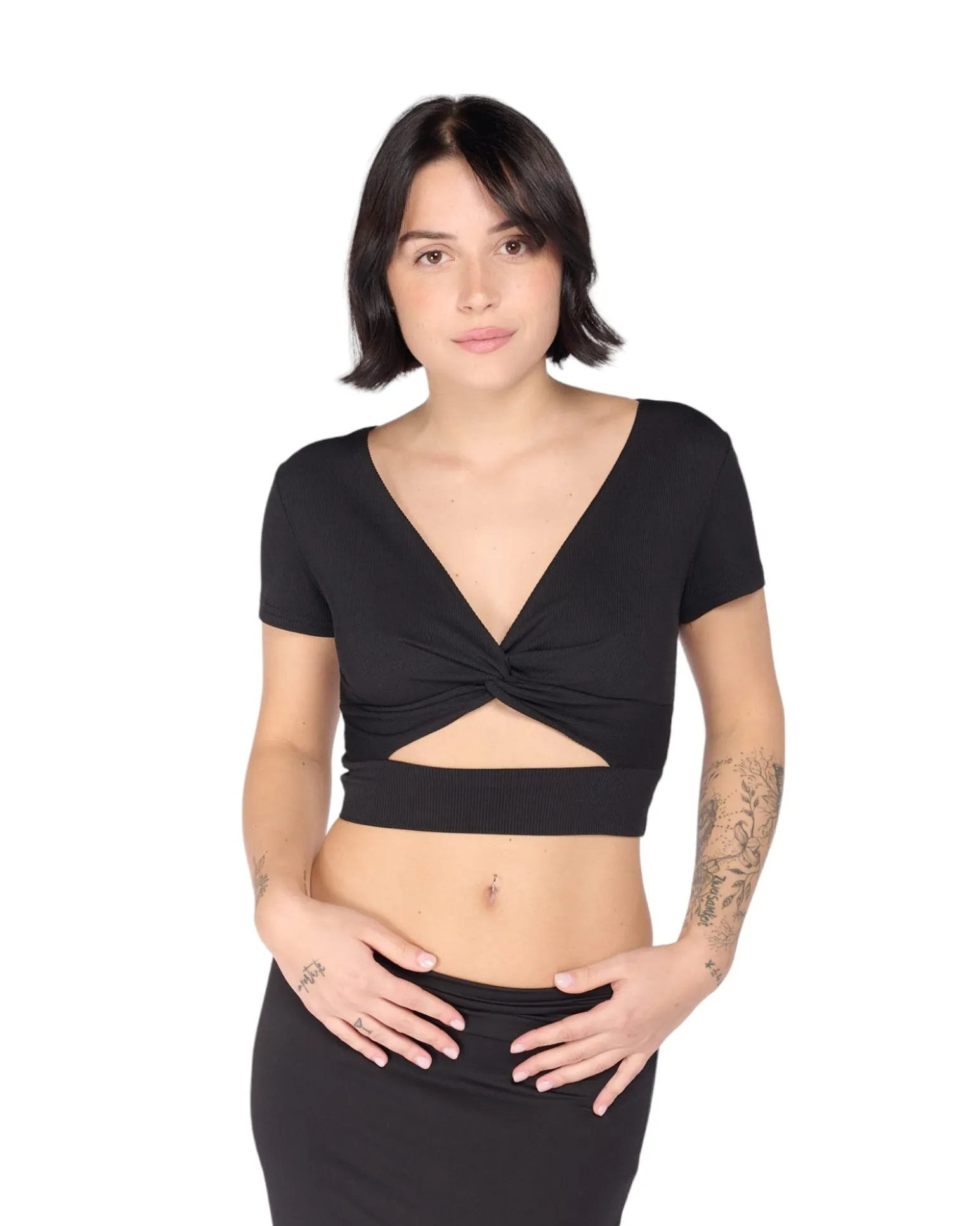 TSHIRT MANICA CORTA INCROCIO AVANTI