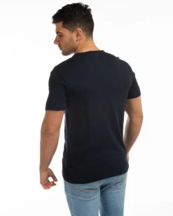 TSHIRT MANICA CORTA SCOLLO V TAGLIO VIVO