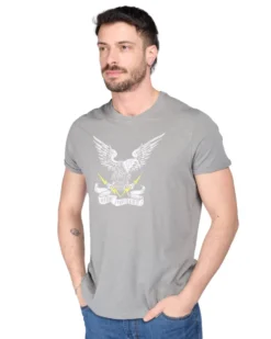 TSHIRT MANICA CORTA STAMPA AQUILA