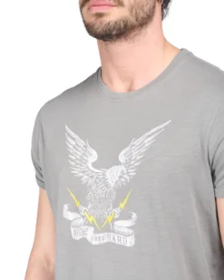 TSHIRT MANICA CORTA STAMPA AQUILA
