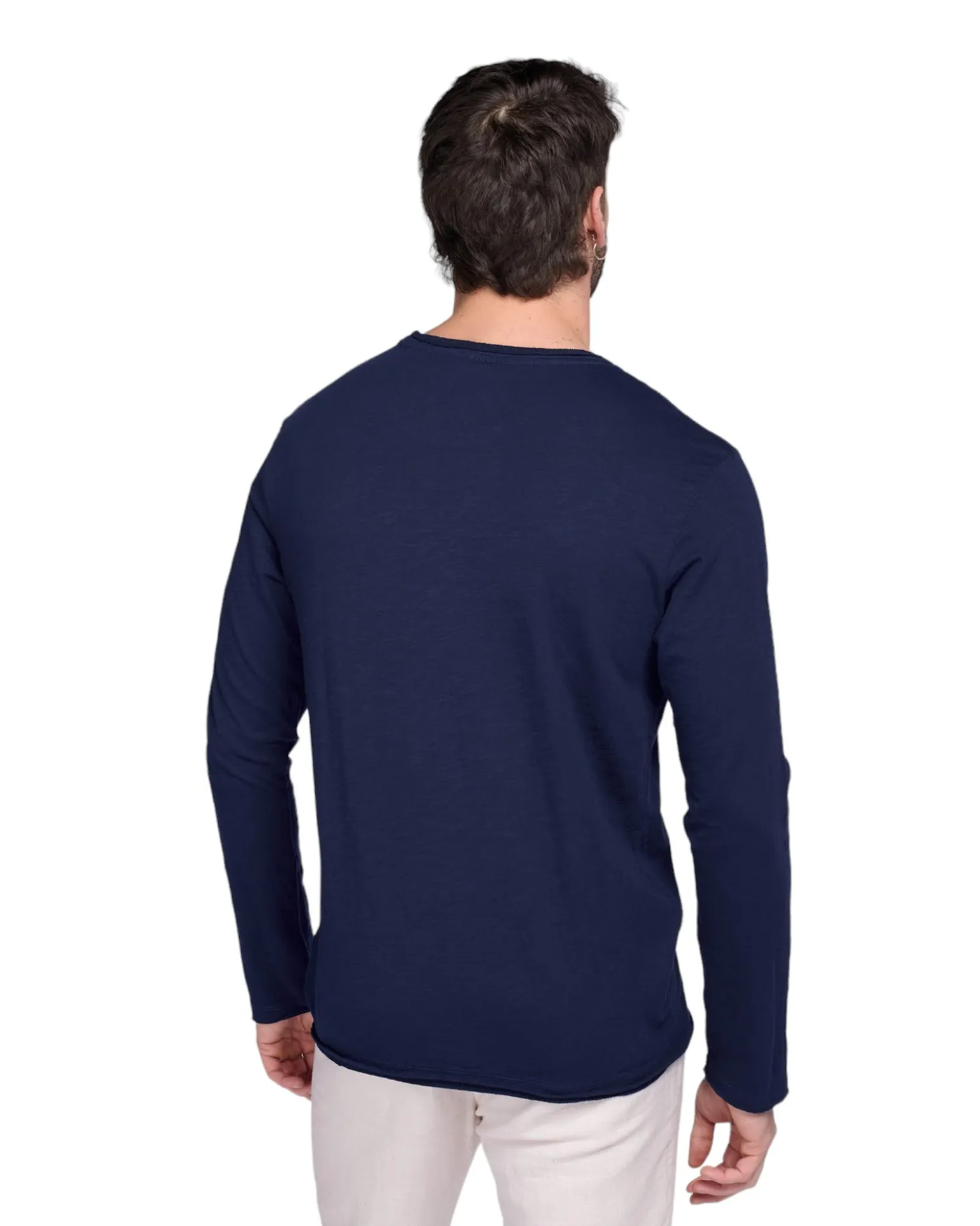 TSHIRT MANICA LUNGA GIROCOLLO 3 BOTTONI